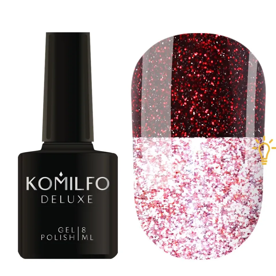 Komilfo Luminous L008 smalto semipermanente 8 ml bordeaux