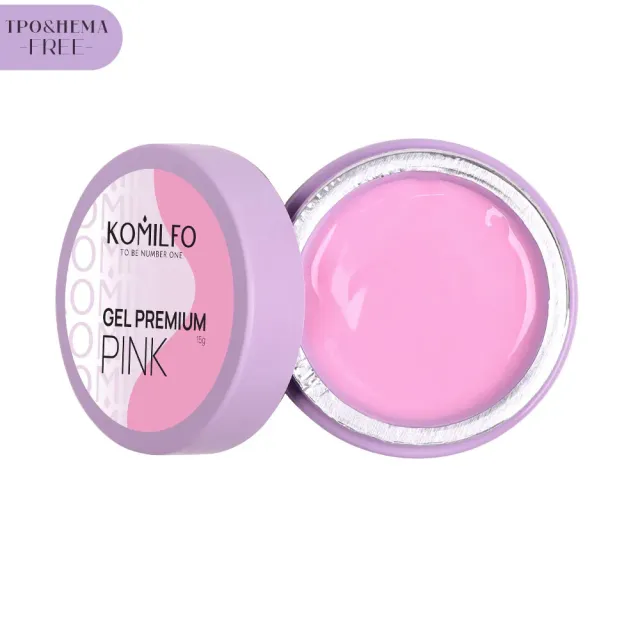 Komilfo Gel Premium Pink gel ricostruzione 15 g inodore