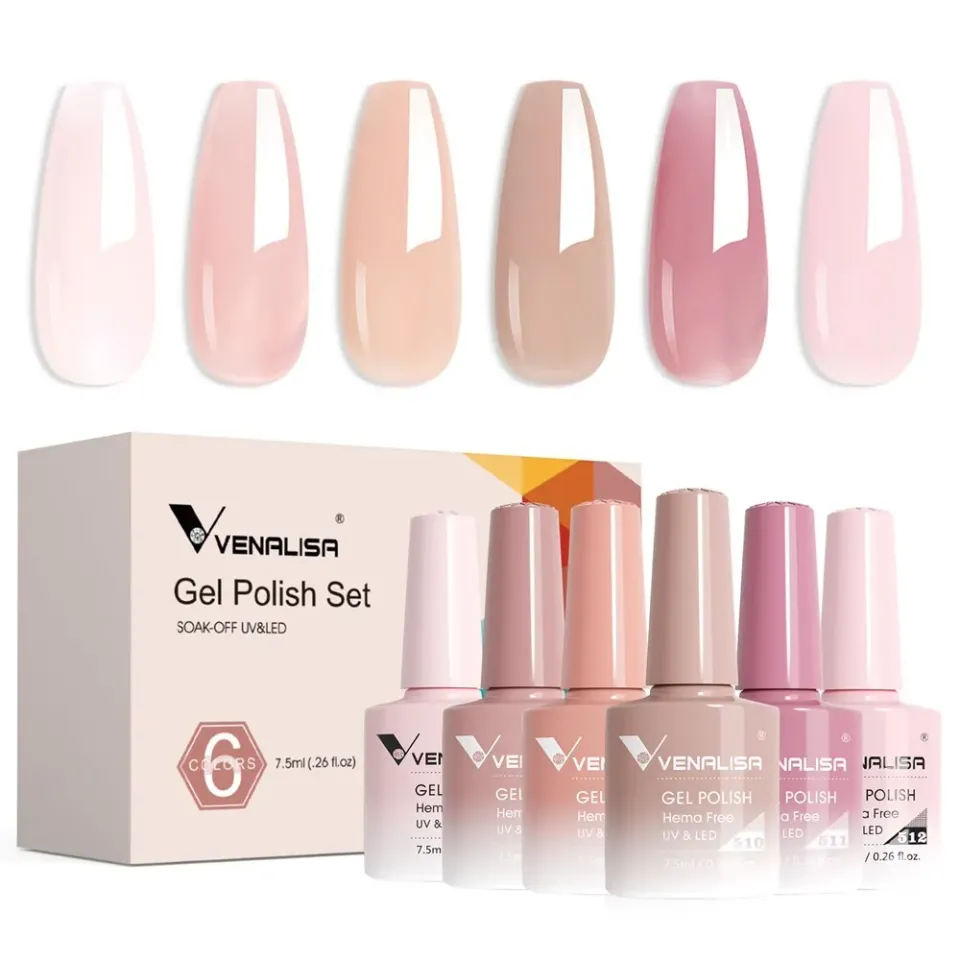 Venalisa Jelly set gel 6x7,5ml traslucido