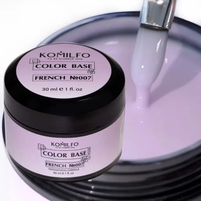 Komilfo Color Base French 007 base french 30 ml nude