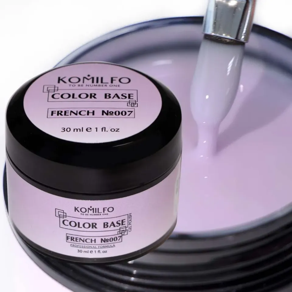 Komilfo Color Base French 007 base french 30 ml nude