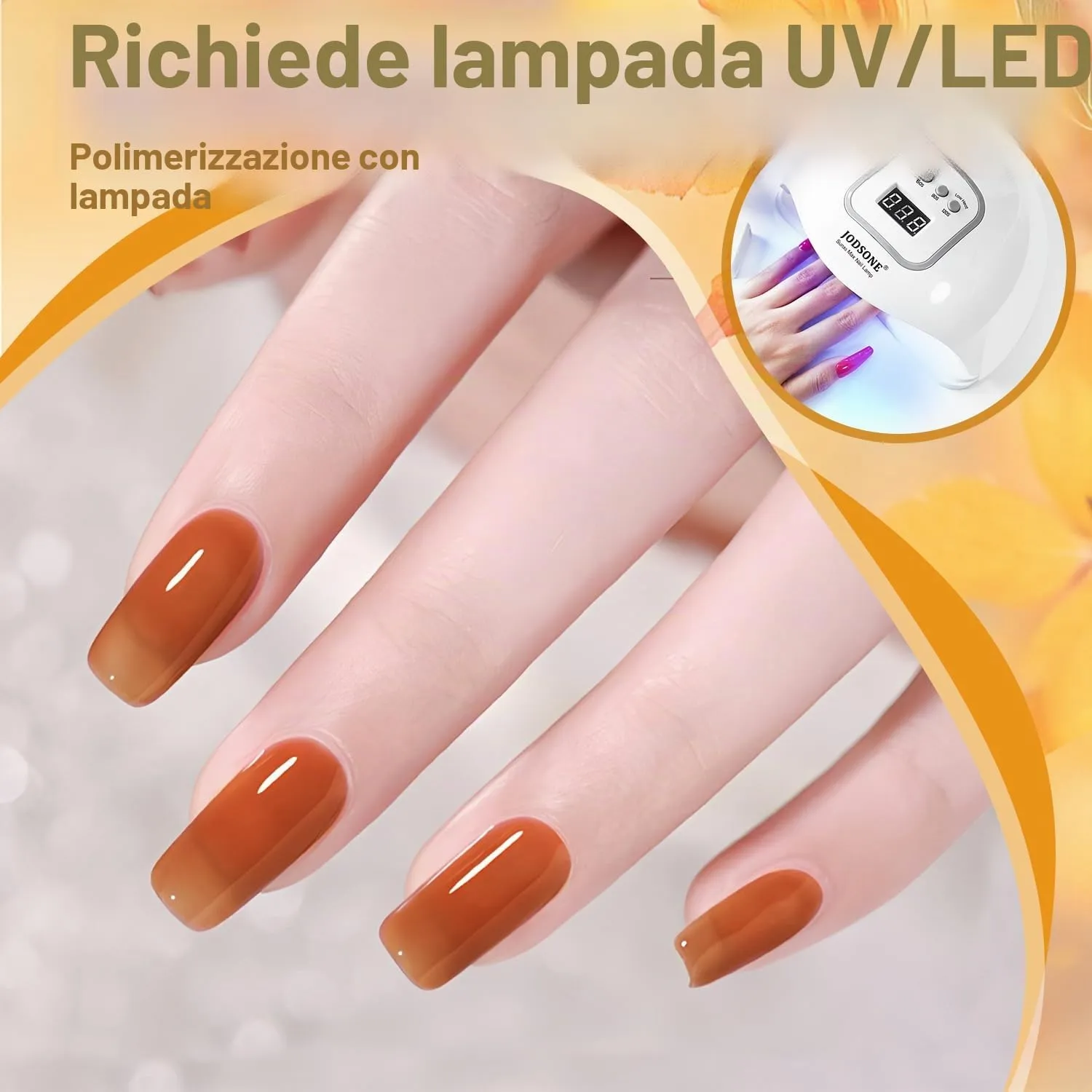 Jodsone Autumn Jelly smalto gel 6x10ml effetto gelatina