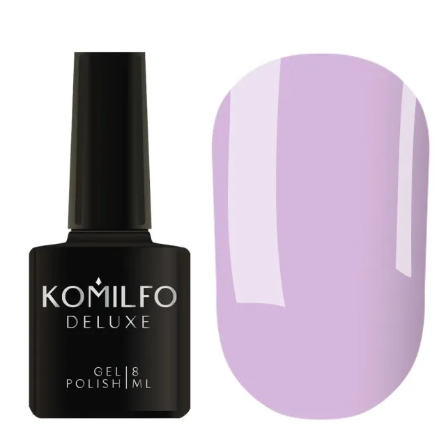 Komilfo Deluxe D185 smalto semipermanente lilla chiaro 8 ml