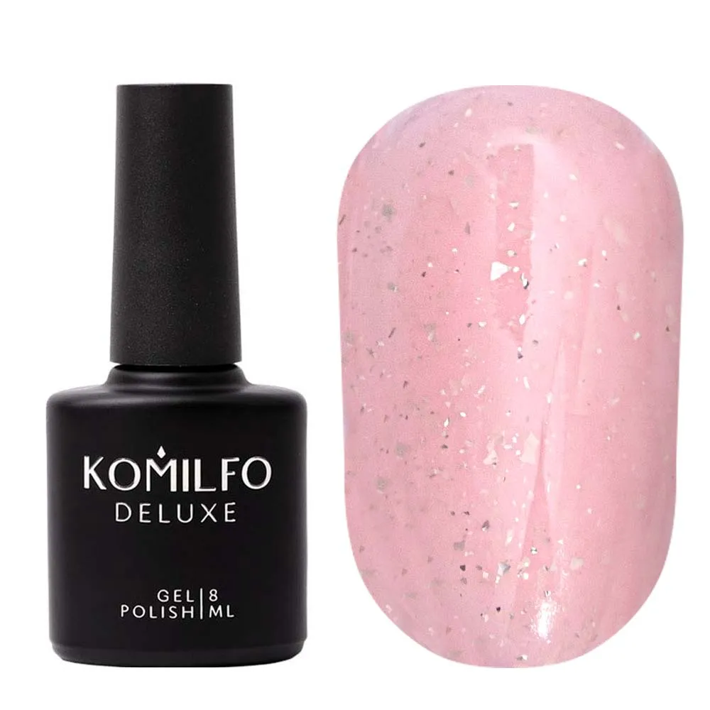 Komilfo Potal Base P005 base semipermanente rosa 8 ml foglia
