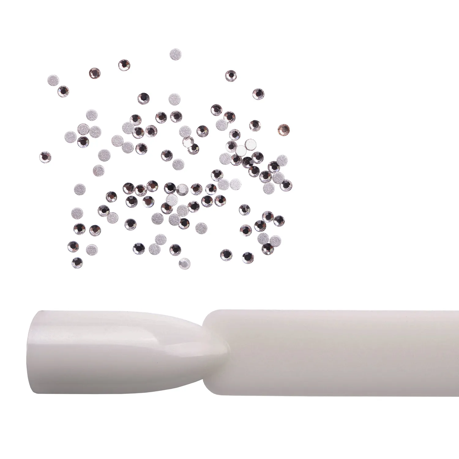 Komilfo strass Bk.Diamond misura 3 decorazione unghie 100 pz brillanti