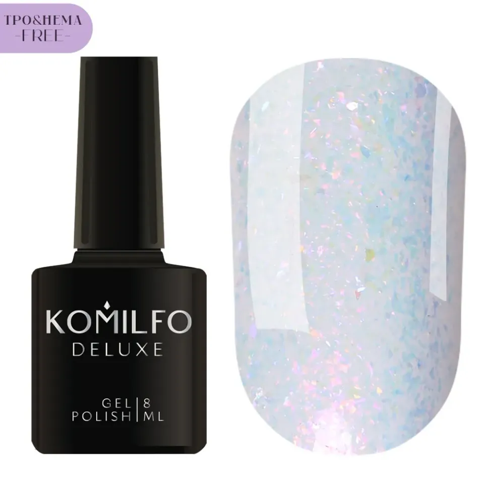 Komilfo Glitter G013 smalto semipermanente glitter 8 ml