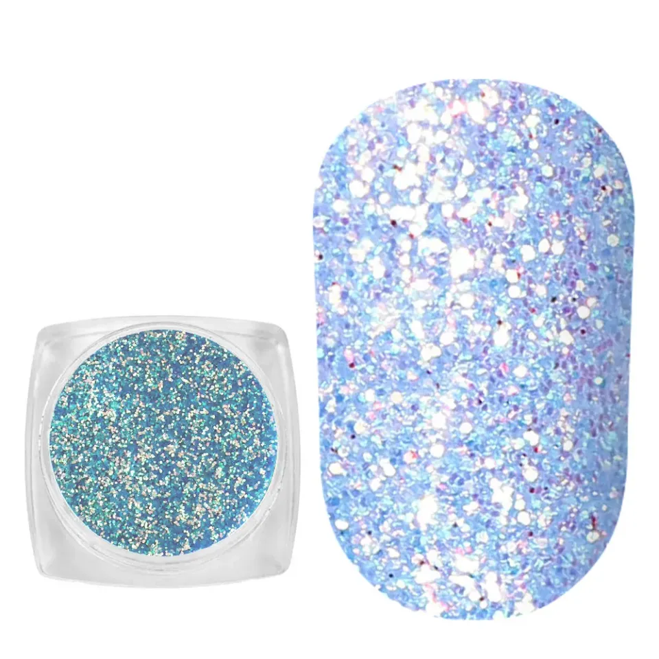 Komilfo Super Rainbow 606 glitter unghie 2,5 g olografico