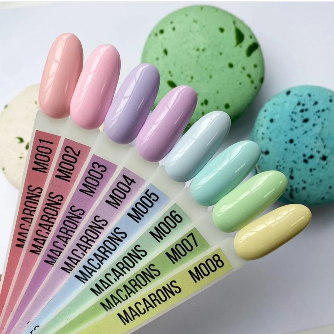 Komilfo Macarons M002 semipermanente rosa pastello 8 ml