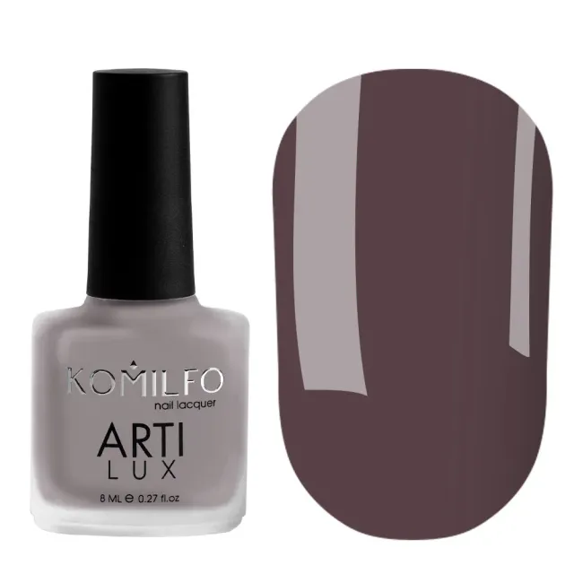 Komilfo ArtiLux 014 smalto unghie 8 ml grigio-viola