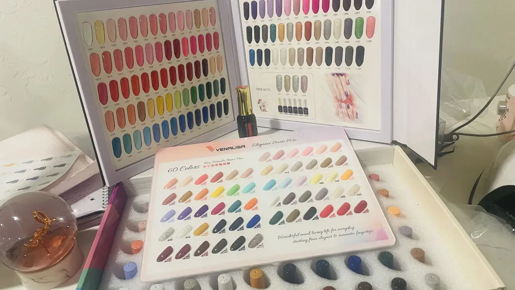Venalisa Whole Set kit smalti gel 120 pezzi 12ml coprente