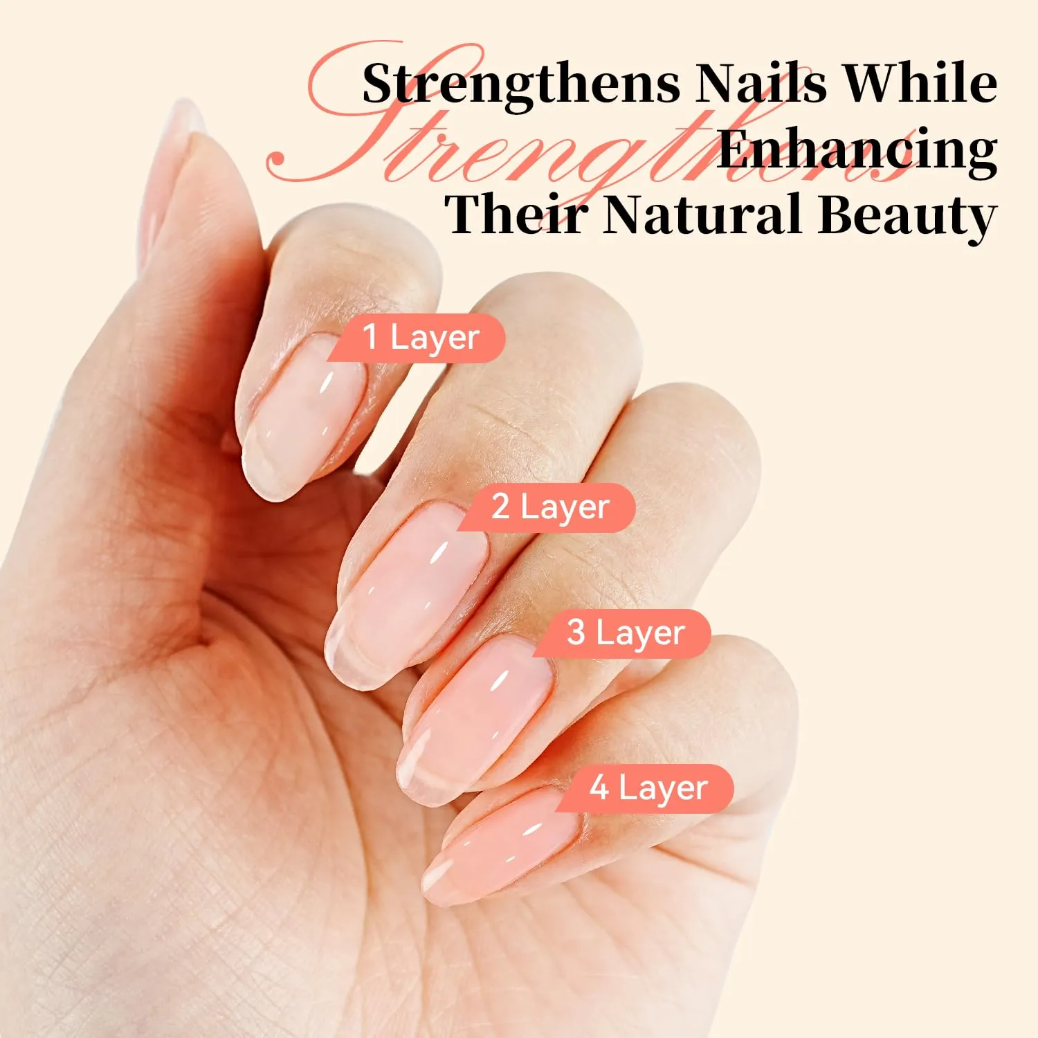 Jodsone Base Coat Smalto Nude Sheer 16,5ml Rinforzante 4in1