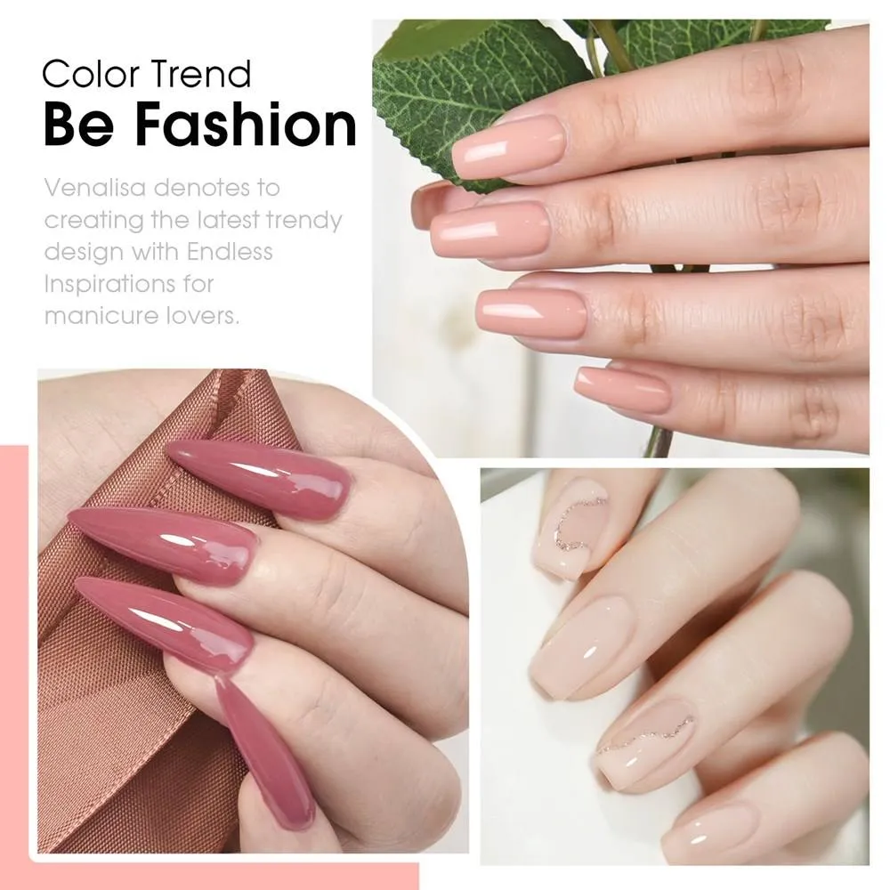 Venalisa Blushing Petal set smalto semipermanente 6x7,5ml hema free