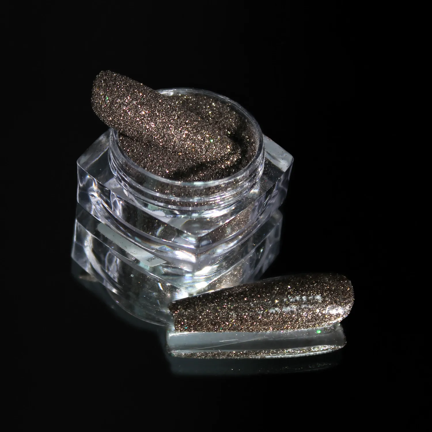 Komilfo Spangles 113 glitter unghie oro scuro 0,08 mm 2,5 g