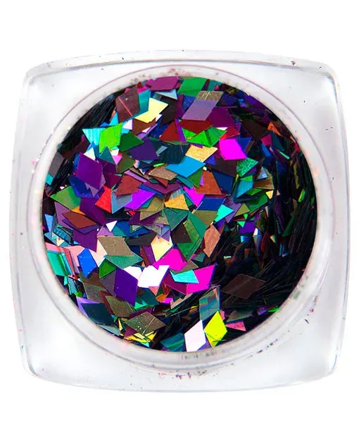 Komilfo Diamonds 2 mm decorazioni unghie mix colori 1,5 g