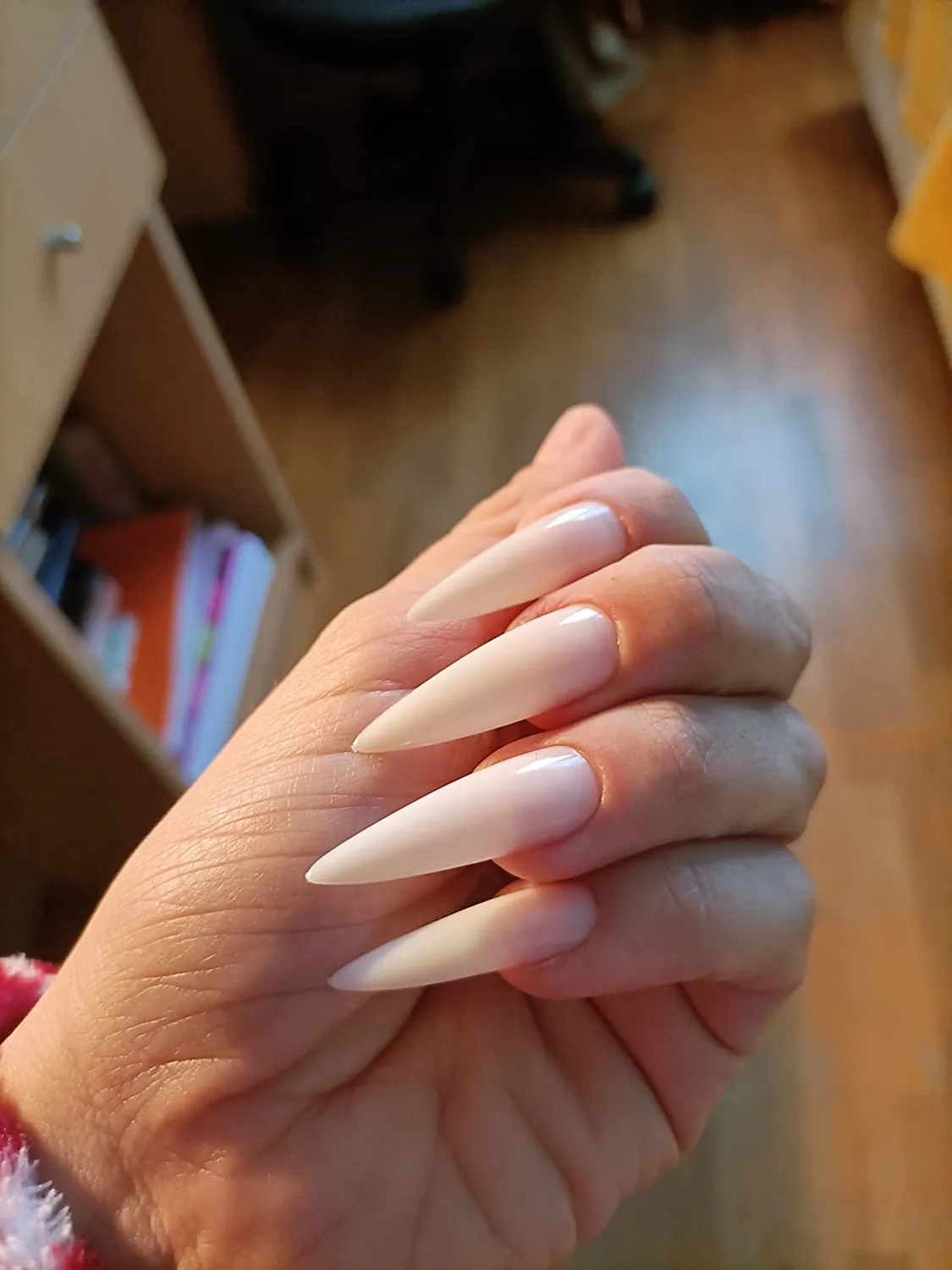 Nailfor Gel Tips Stiletto Natural Short tip unghie 240 pezzi soak-off