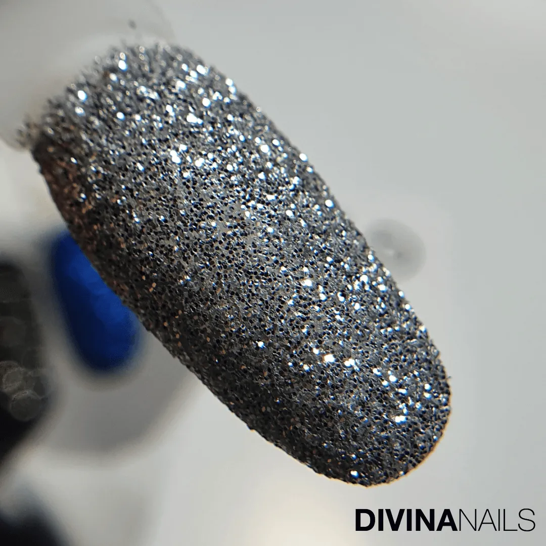 Diva Nails Crystal Holo Silver polvere glitter 2g olografico