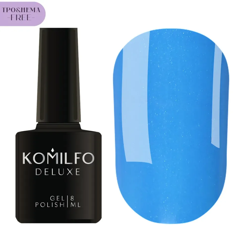 Komilfo Bloom Bluebell smalto semipermanente 8 ml senza HEMA
