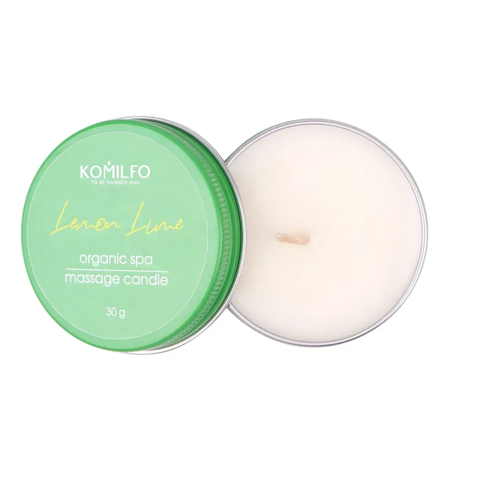 Komilfo candela massaggio 30 g limone lime nutriente