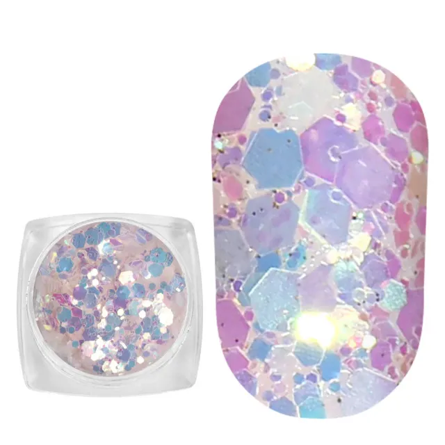 Komilfo MIX-001 paillettes fotocromatiche bianco/viola 2,5 g