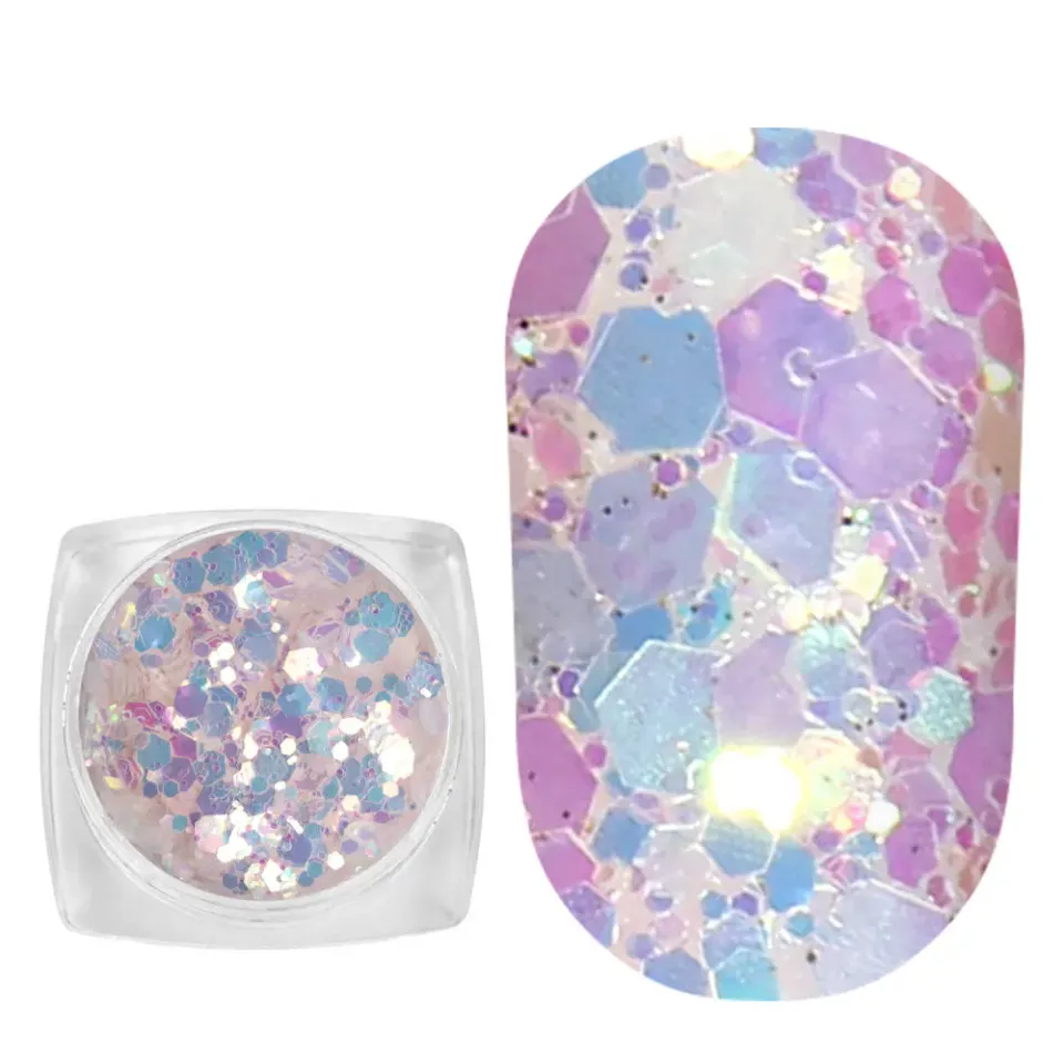 Komilfo MIX-001 paillettes fotocromatiche bianco/viola 2,5 g