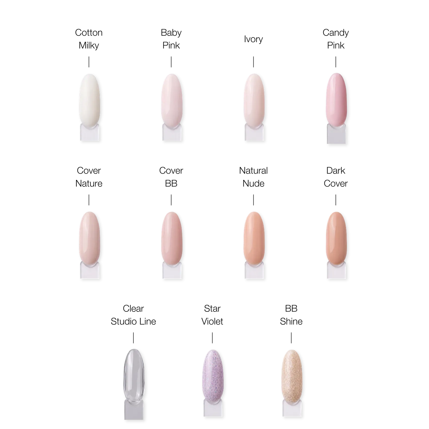 Diva Nails Builder Gel BB Shine gel glitter 50ml coprente