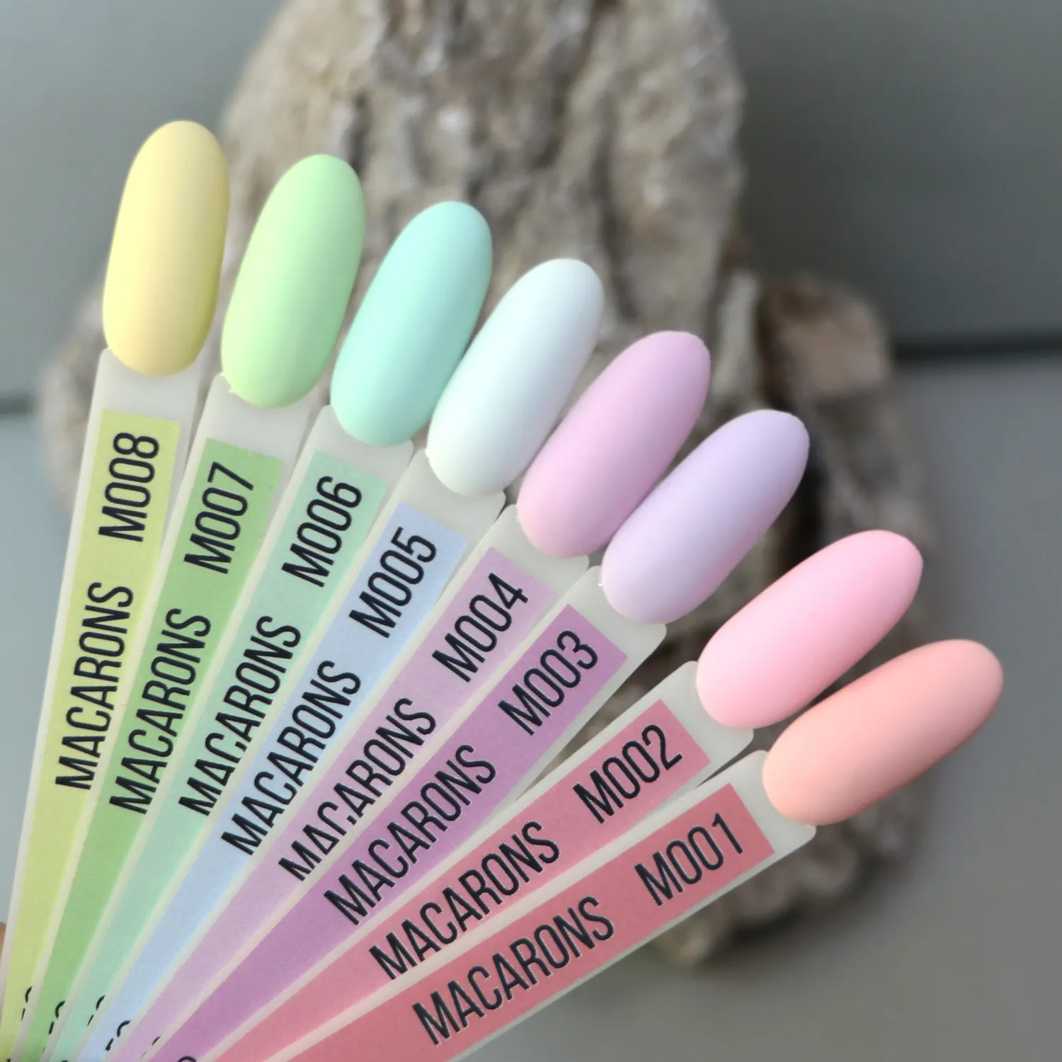 Komilfo Macarons Collection cartella colori 8 tonalità