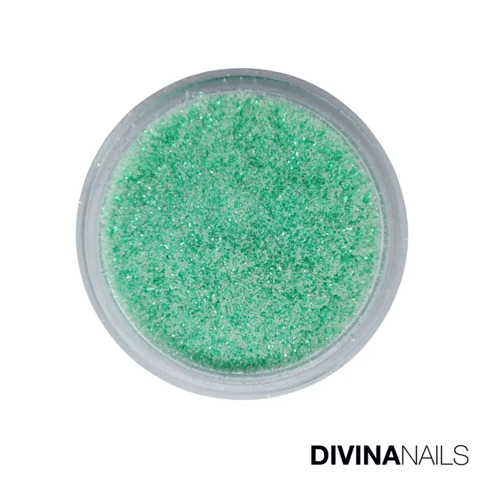 Diva Nails Holo Flakes Adiantum glitter unghie 2g verde
