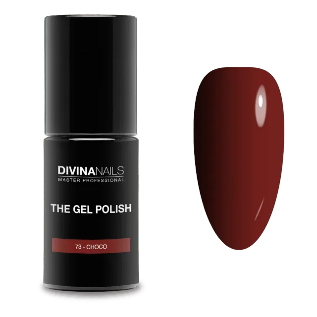 Diva Nails The Gel Polish 73% Choco semipermanente 8ml marrone