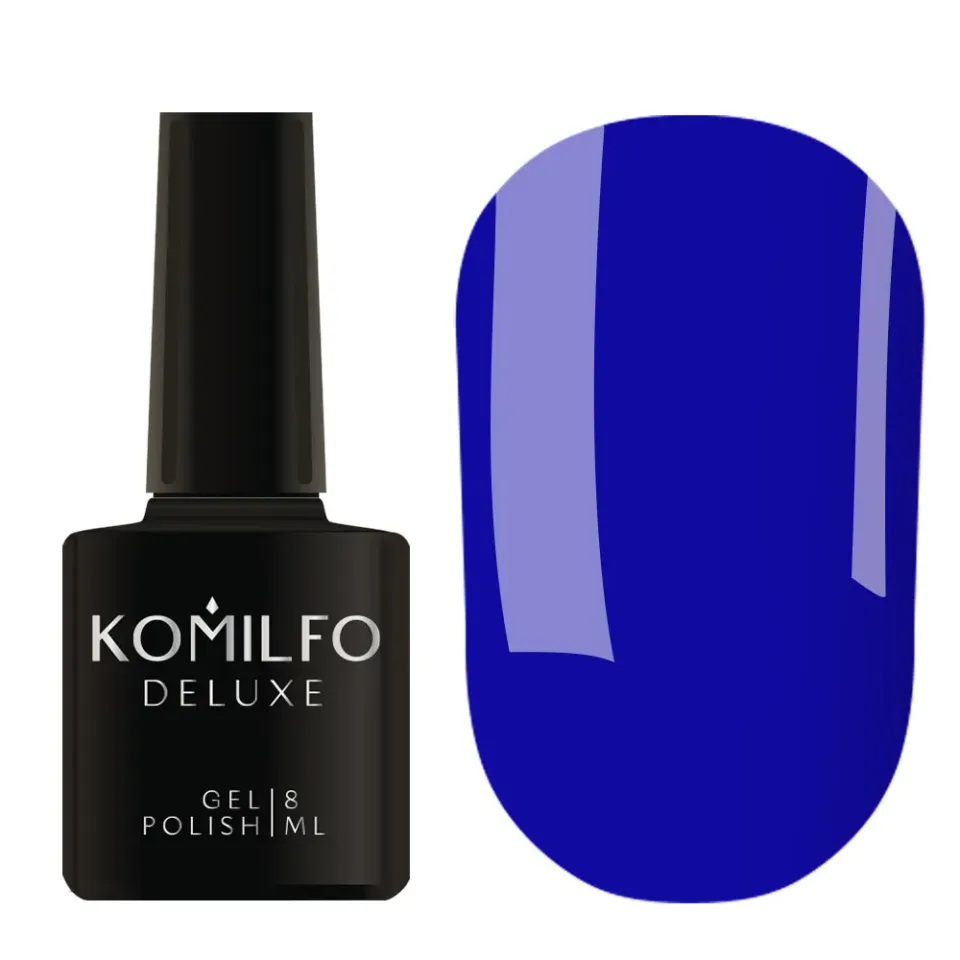 Komilfo Kaleidoscopic K015 smalto semipermanente blu neon 8 ml