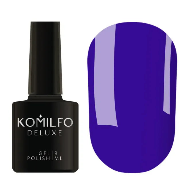 Komilfo Deluxe Series D253 smalto semipermanente blu scuro 8 ml coprente