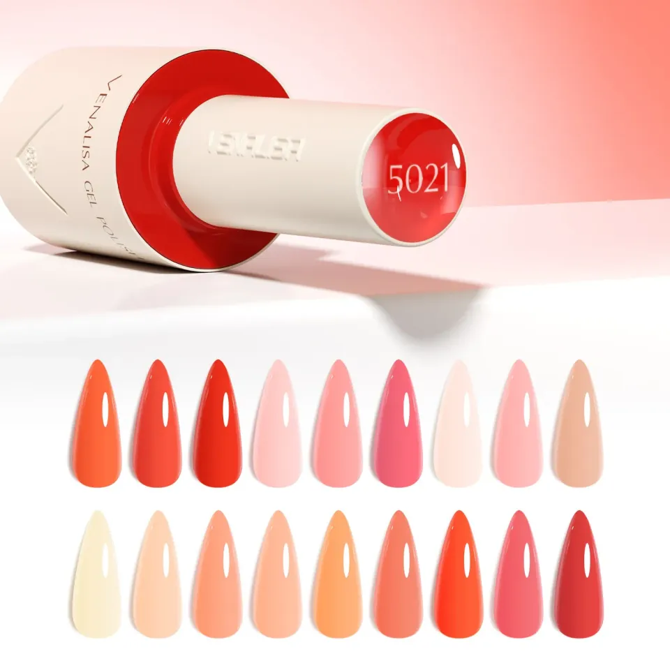 Venalisa Gel Polish Passionate Tomato smalto semipermanente 10ml rosso