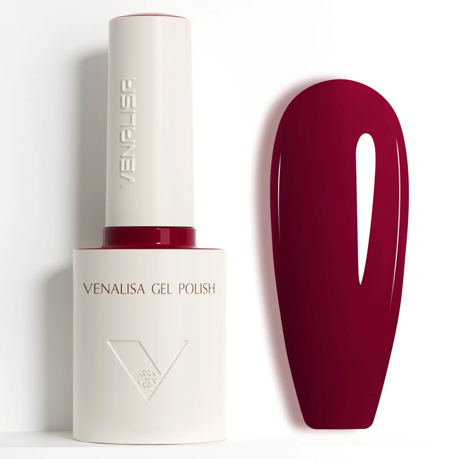 Venalisa Cat Eye smalto gel glitter 10ml rosso nero