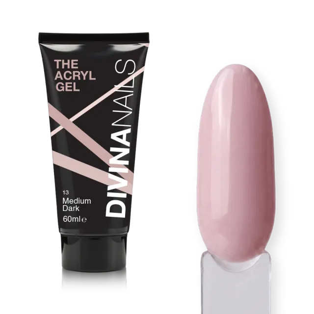 Diva Nails The Acryl Gel Medium Dark acrygel 60ml nude