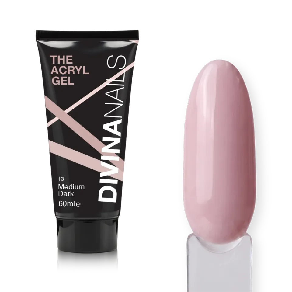 Diva Nails The Acryl Gel Medium Dark acrygel 60ml nude