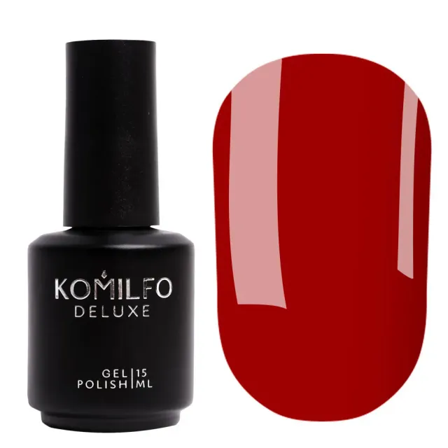 Komilfo Deluxe Dusk D304 smalto semipermanente 15 ml rosso