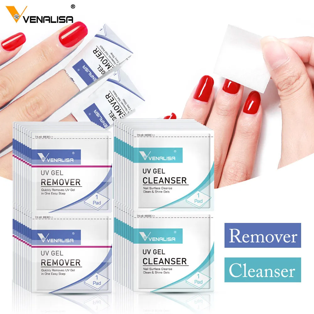 Venalisa Remover Cleanser foglietti unghie 240pz rimozione