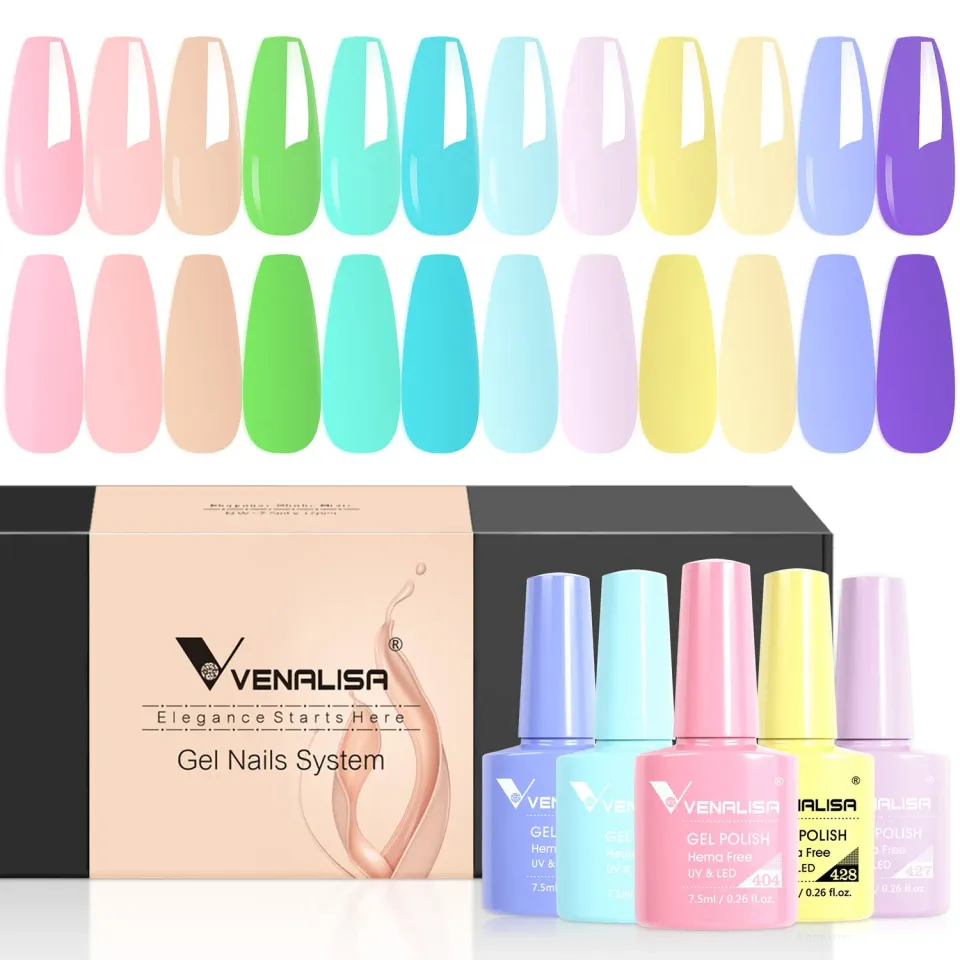 Venalisa Z0705 smalto semipermanente 12pz colore pieno