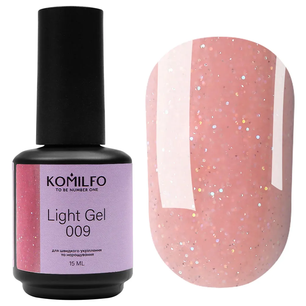 Komilfo Light Gel 009 gel liquido 15 ml rinforzante