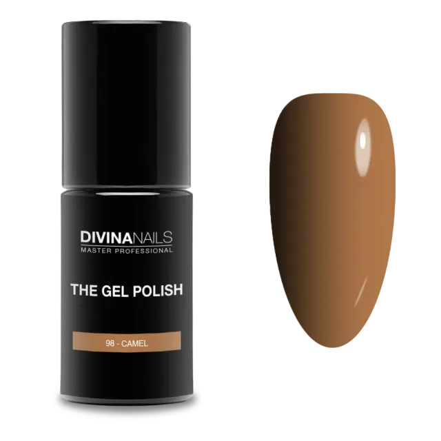 Diva Nails The Gel Polish 98 Camel smalto semipermanente 8ml marrone