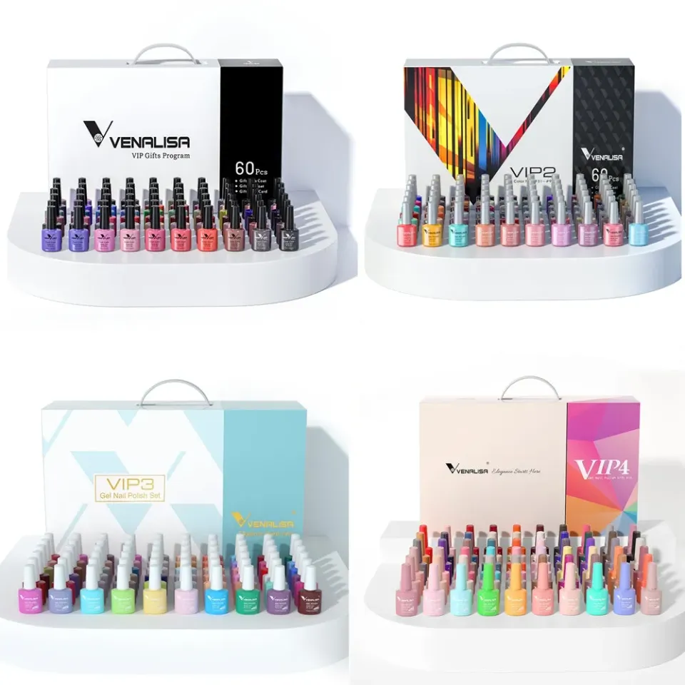 Venalisa VIP Kit smalto gel 60 colori 7,5ml hema free