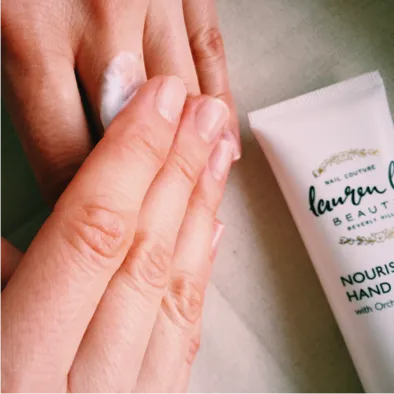 Lauren B Beauty Ultra Rehydration crema mani AHA ylang