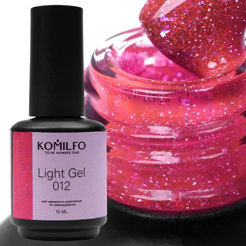 Komilfo Light Gel 012 gel liquido 15 ml rinforzante