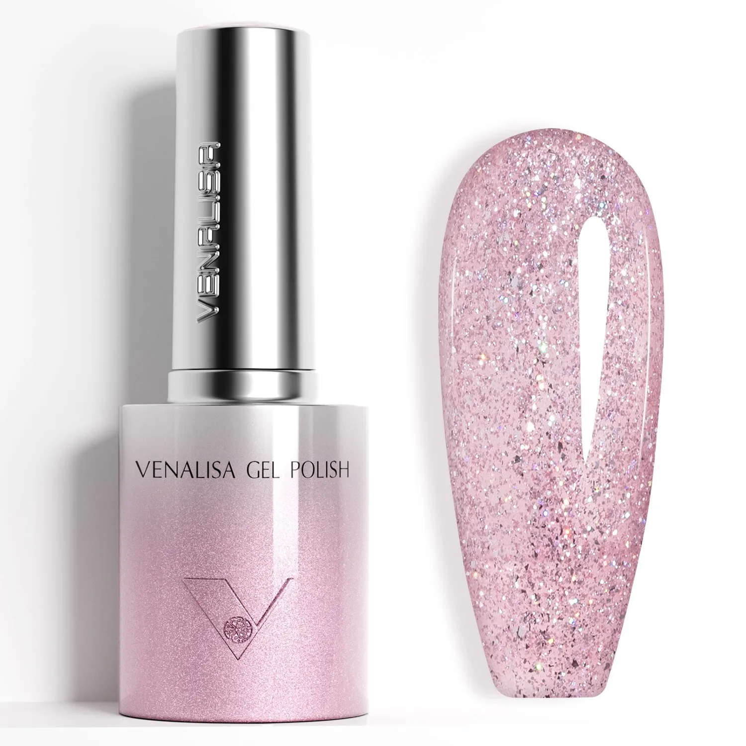 Venalisa Glitter smalto gel 10ml effetto brillante
