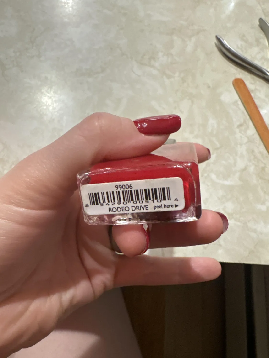 Lauren B Beauty Rodeo Drive smalto rosso sirena