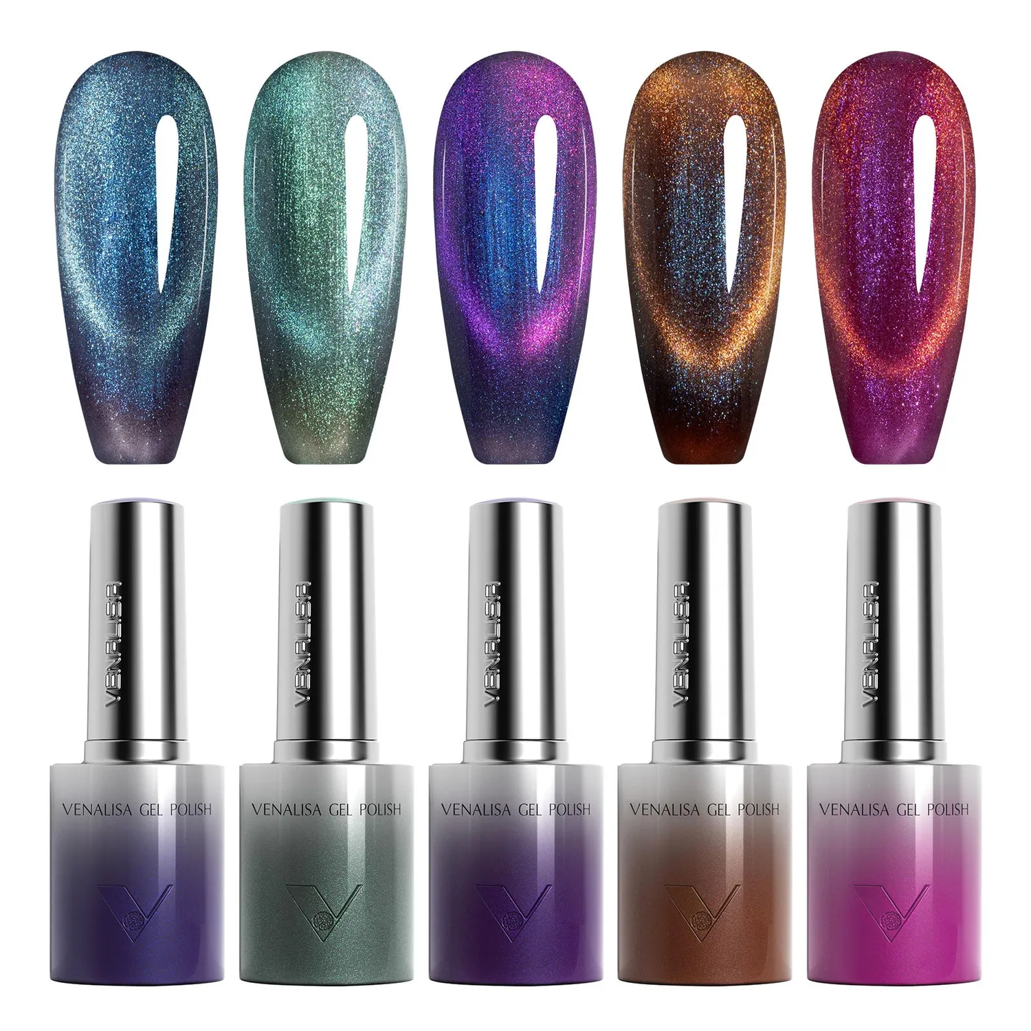 Venalisa GC07 smalto gel cat eye 10ml magnetico