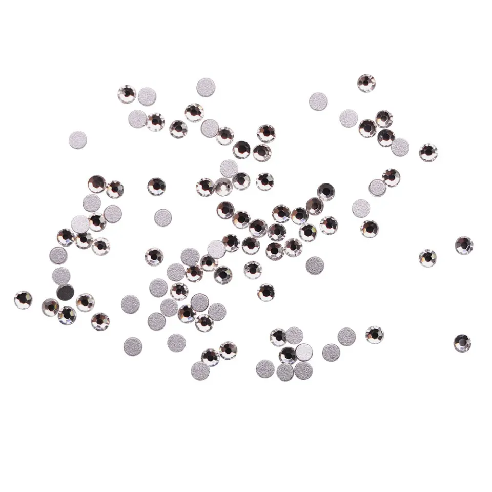 Komilfo strass Crystal decorazione unghie misura 4 100 pz