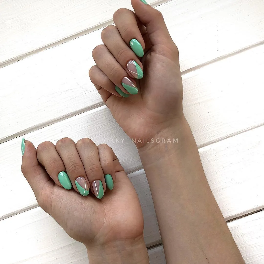 Komilfo Deluxe D163 smalto semipermanente 8 ml verde menta