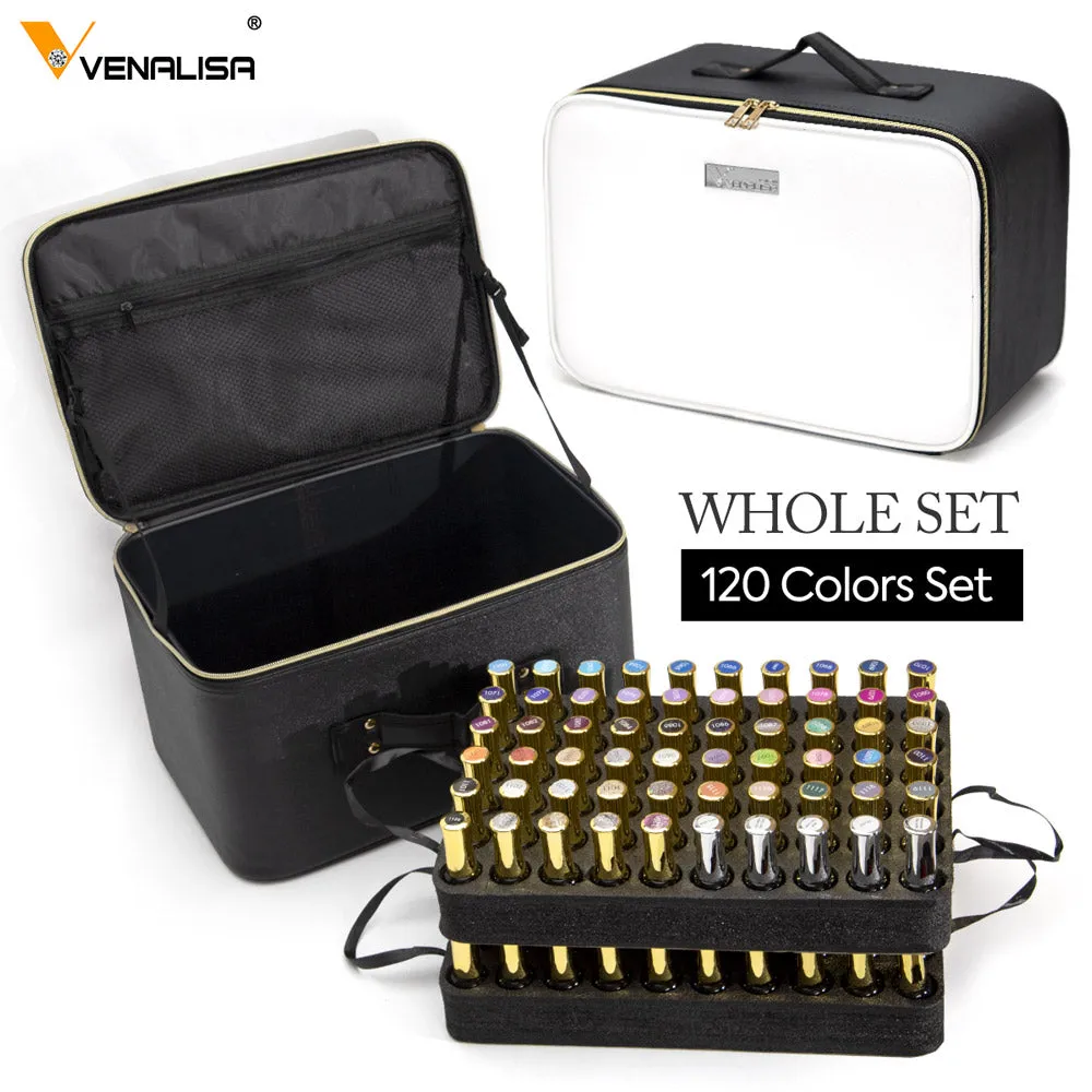 Venalisa Whole Set kit smalti gel 120 pezzi 12ml coprente