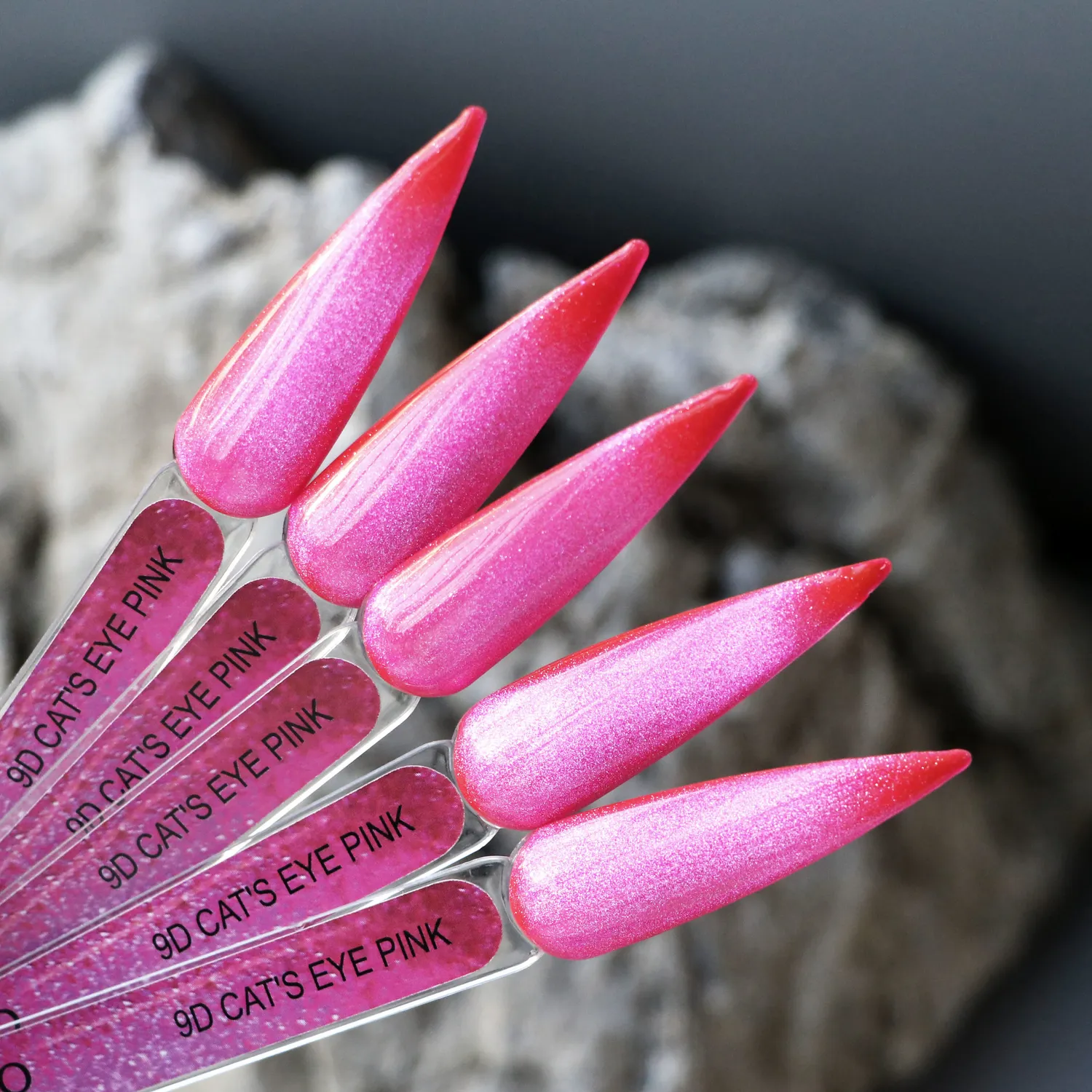 Komilfo 9D Cat's Eye Pink smalto magnetico rosa 8 ml