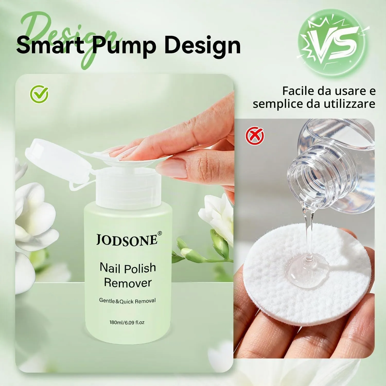 Jodsone Solvente Senza Acetone Jasmine 180ml gelsomino